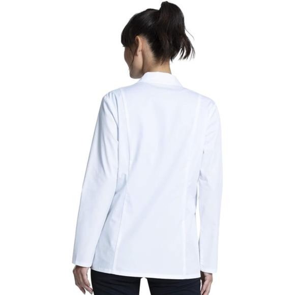 Cherokee Women Scrubs Lab Coat 28'' Consultation - Picture 2 of 7